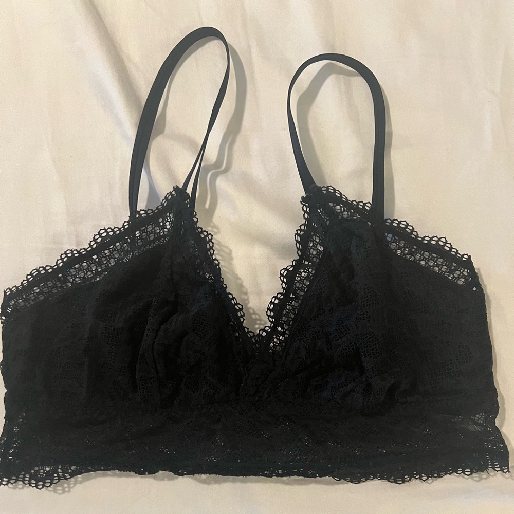 Soma, Black bralette, size L